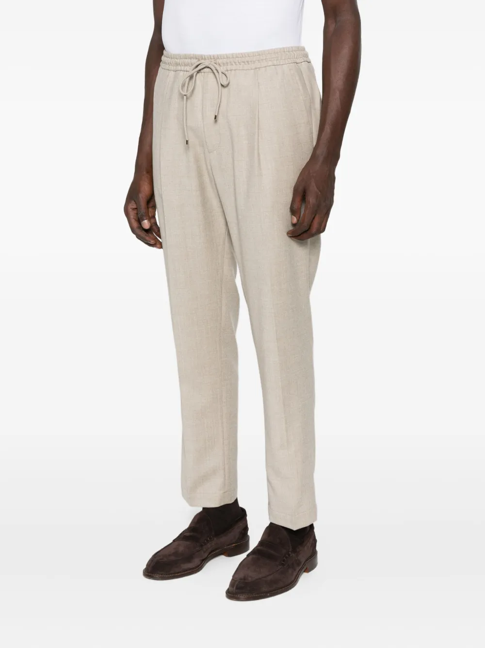 Briglia 1949 Broek met trekkoord Beige