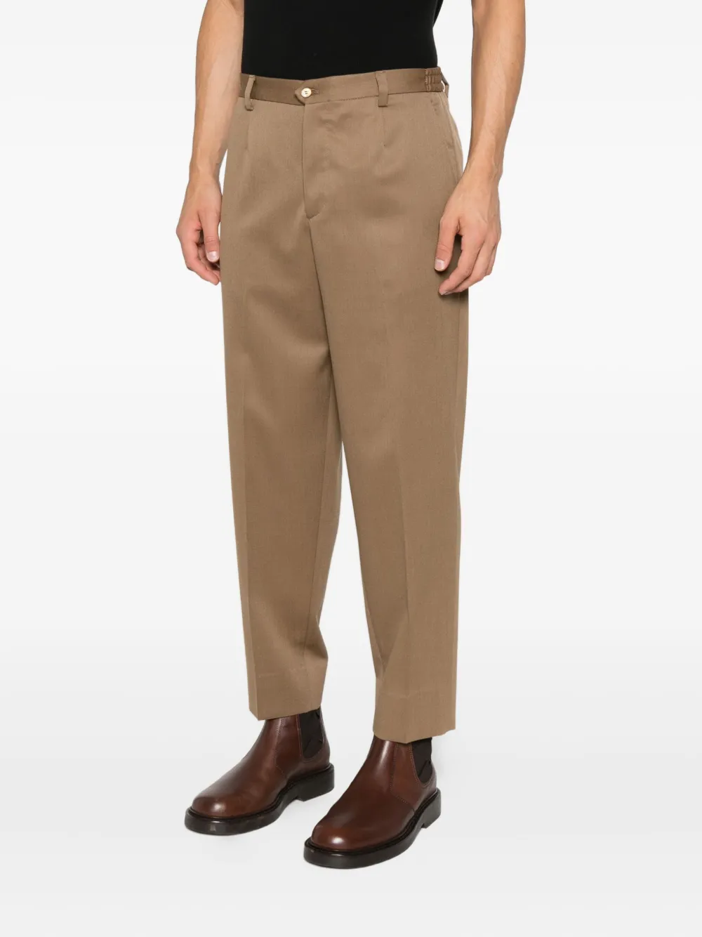 Briglia 1949 Broek met knopen Bruin