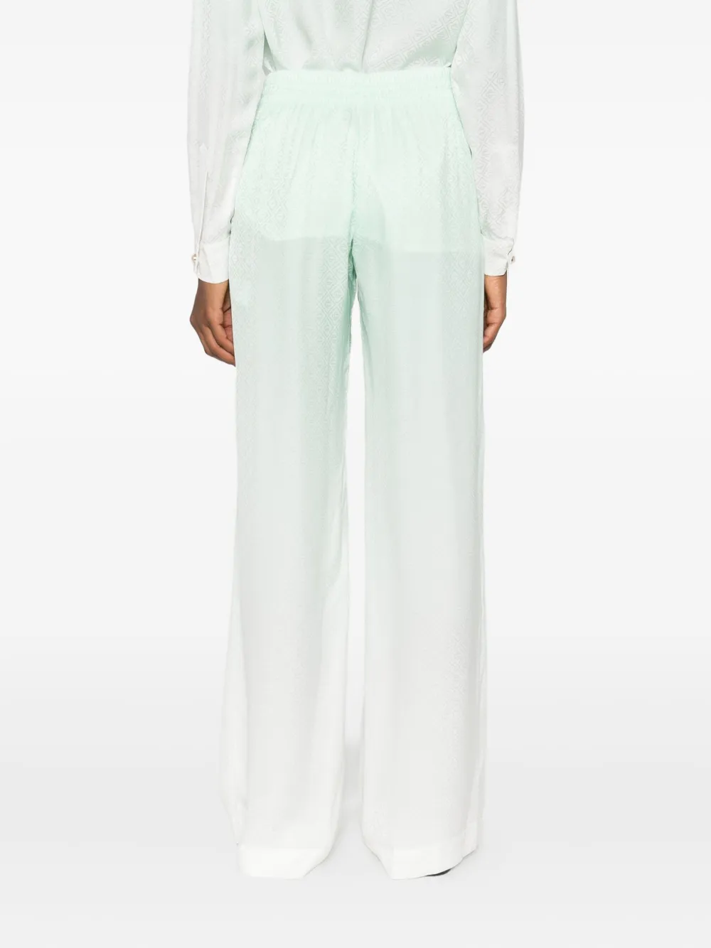 Casablanca Broek met kleurverloop Groen