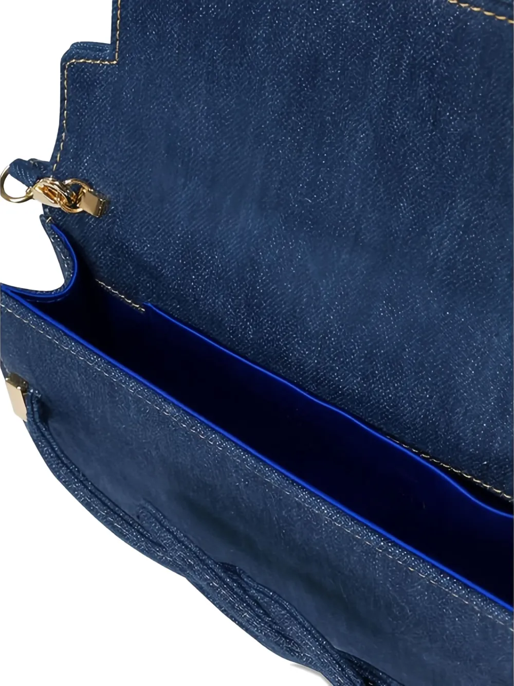 Amato Daniele Denim Clutch Bag In Blue