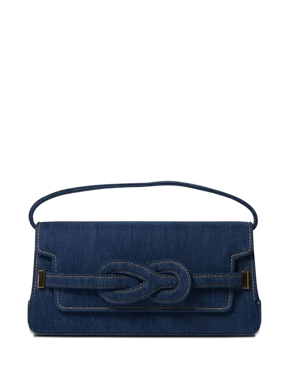 Amato Daniele Denim Clutch Bag In Blue
