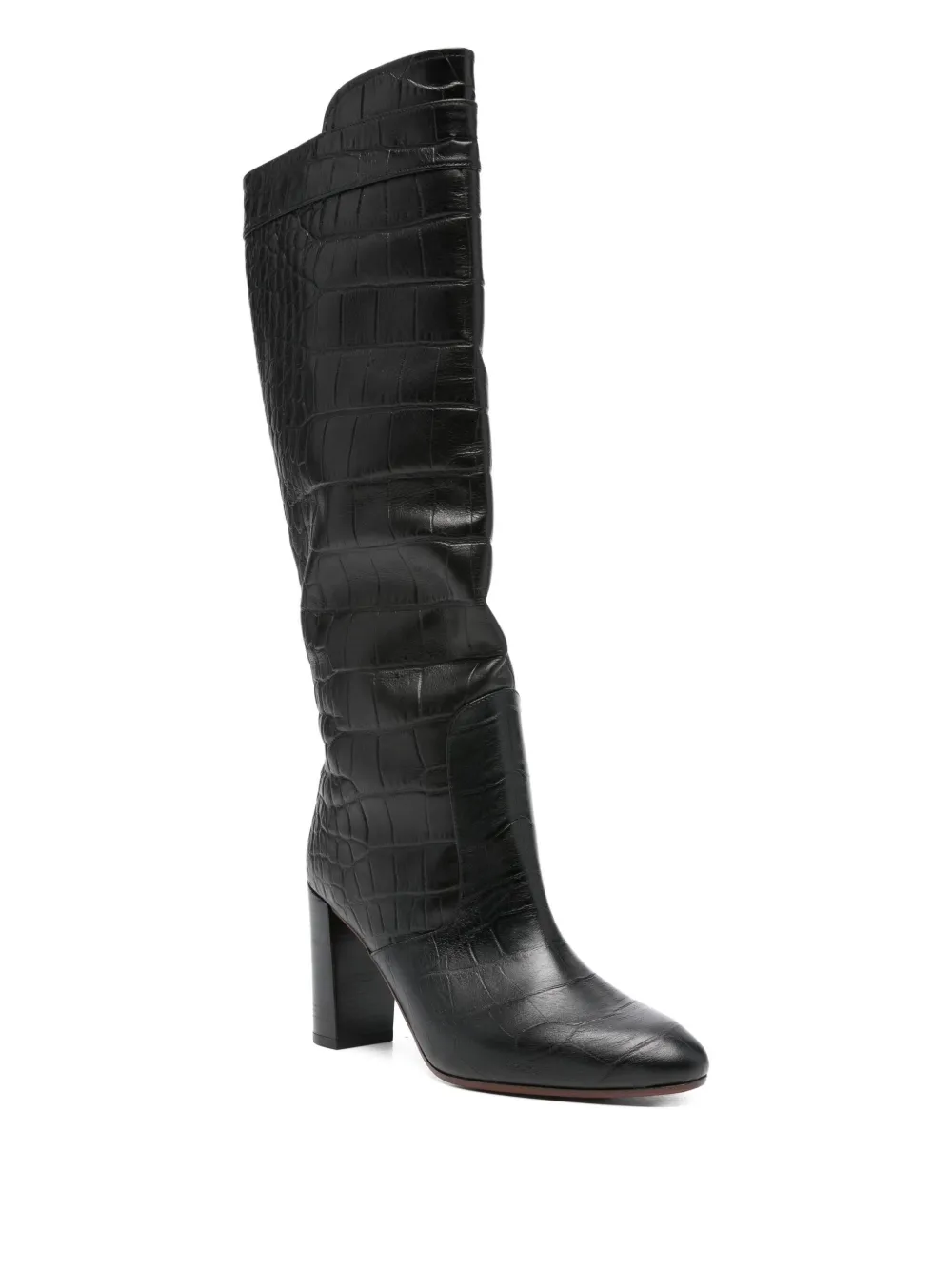 Chie Mihara 85mm crocodile-embossed knee-high boots | Knee-High Boots | Image 2