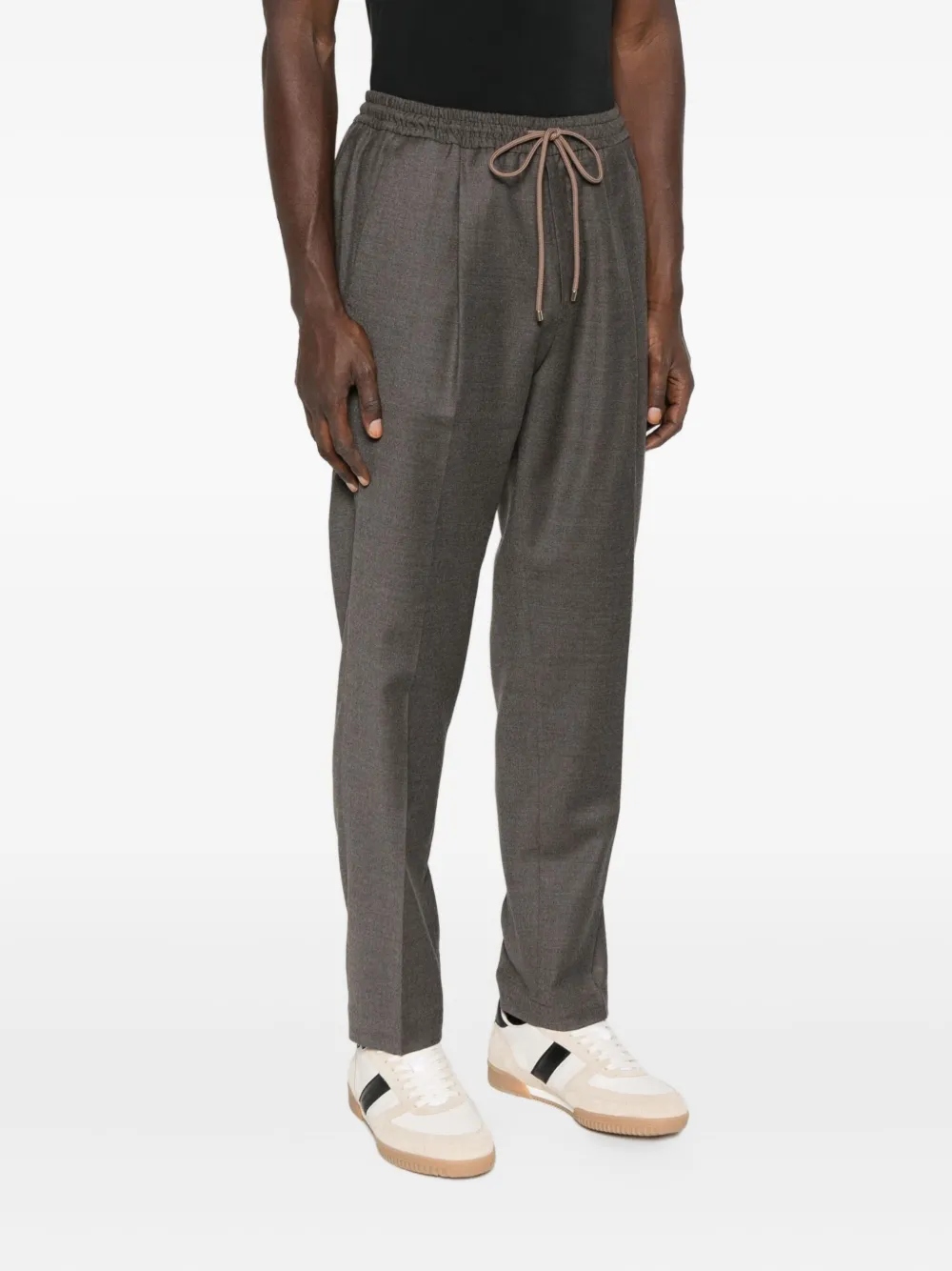 Briglia 1949 Broek met trekkoordtaille Grijs