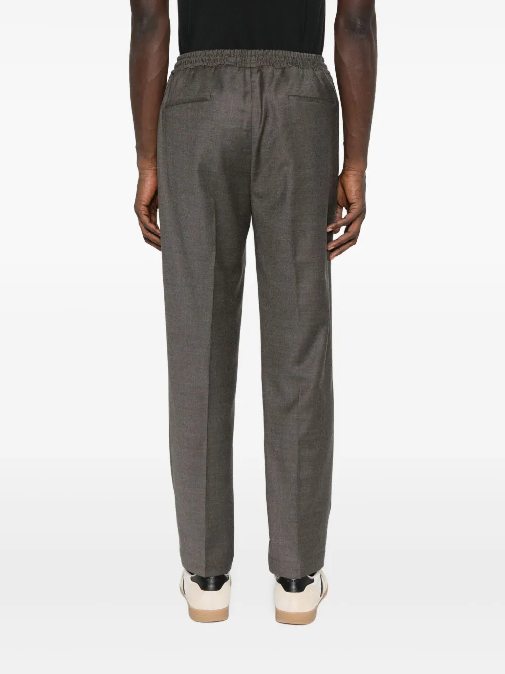 Briglia 1949 Broek met trekkoordtaille Grijs