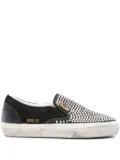 Golden Goose VCE crystal-embellished slip-on sneakers - Black