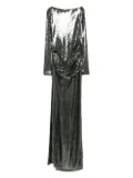 Alex Perry sequin-embellished maxi dress - Green