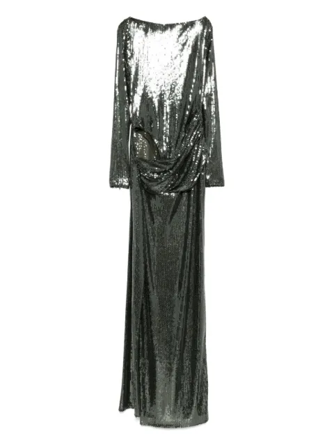 Alex Perry sequin-embellished maxi dress