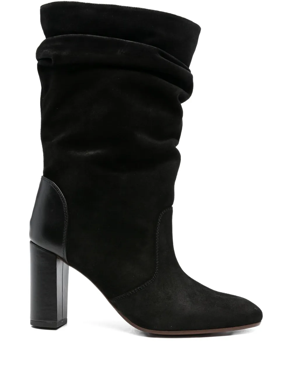Chie Mihara 85mm calf-leather boots Black
