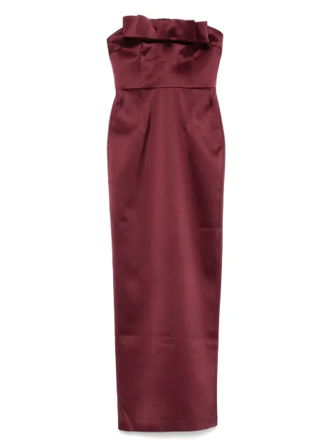 The New Arrivals Ilkyaz Ozel vestido con hombros descubiertos