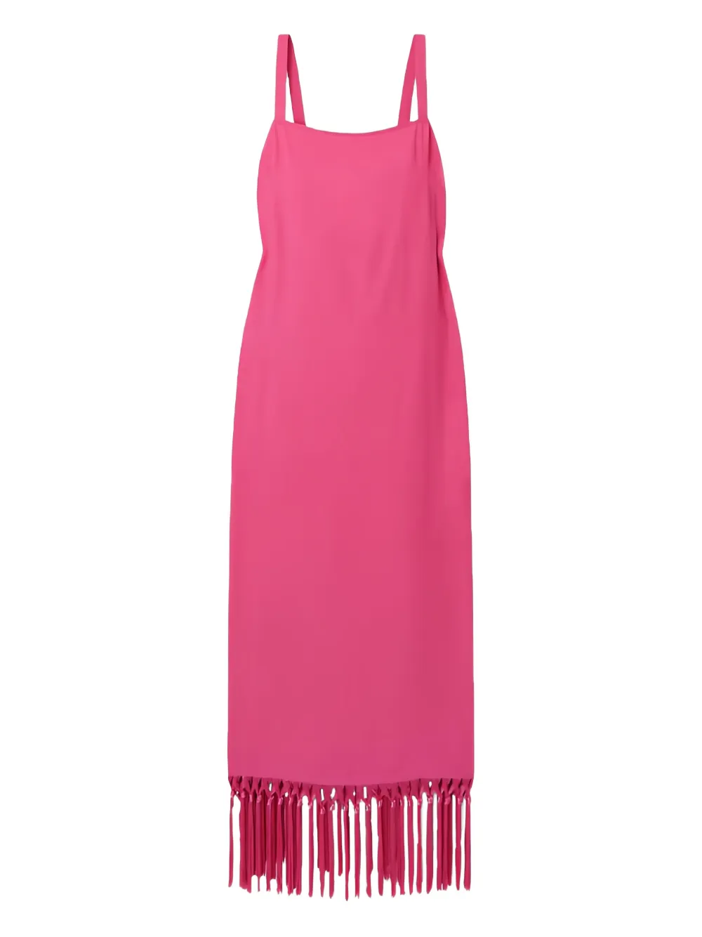 fringe-detailing dress