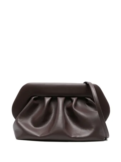Themoirè Bios pleated clutch bag