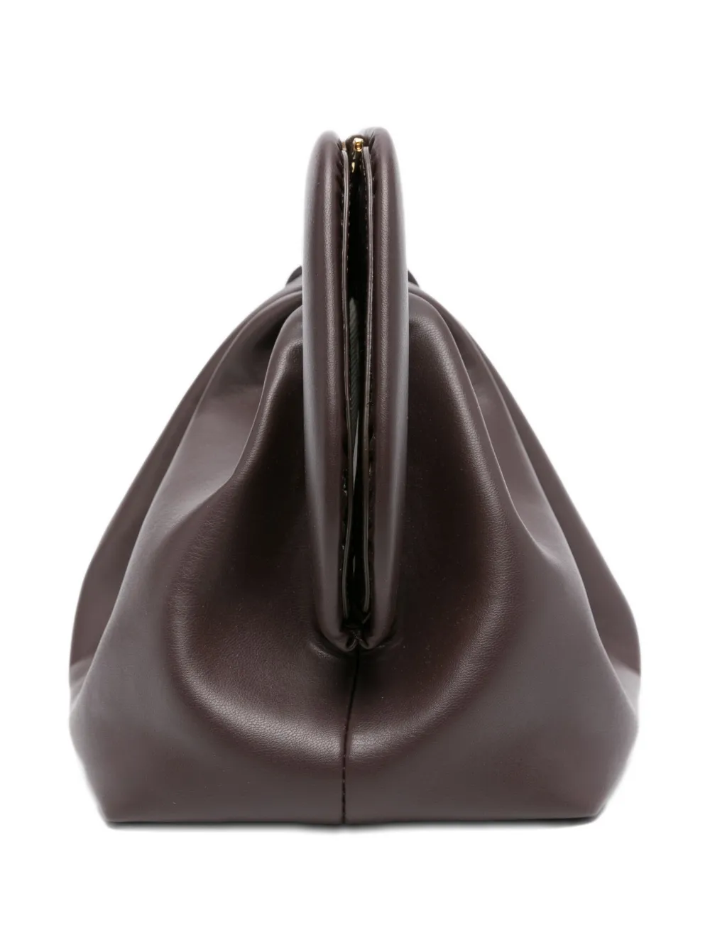 Themoirè Bios clutch Bruin