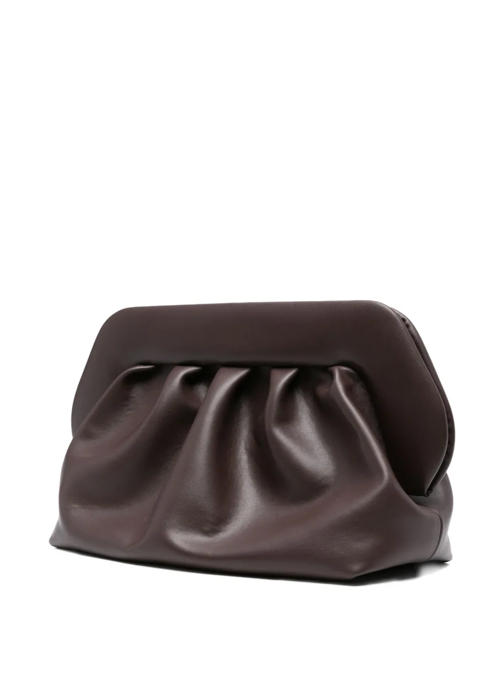 Themoirè Bios clutch Bruin