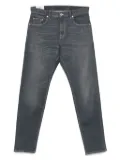 Eleventy logo-patch jeans - Grey