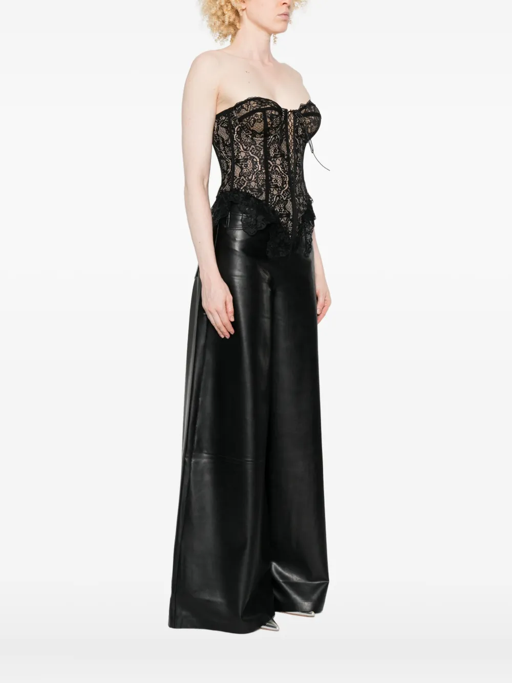 Giuseppe Di Morabito Sweetheart-neckline Corset Top In Black