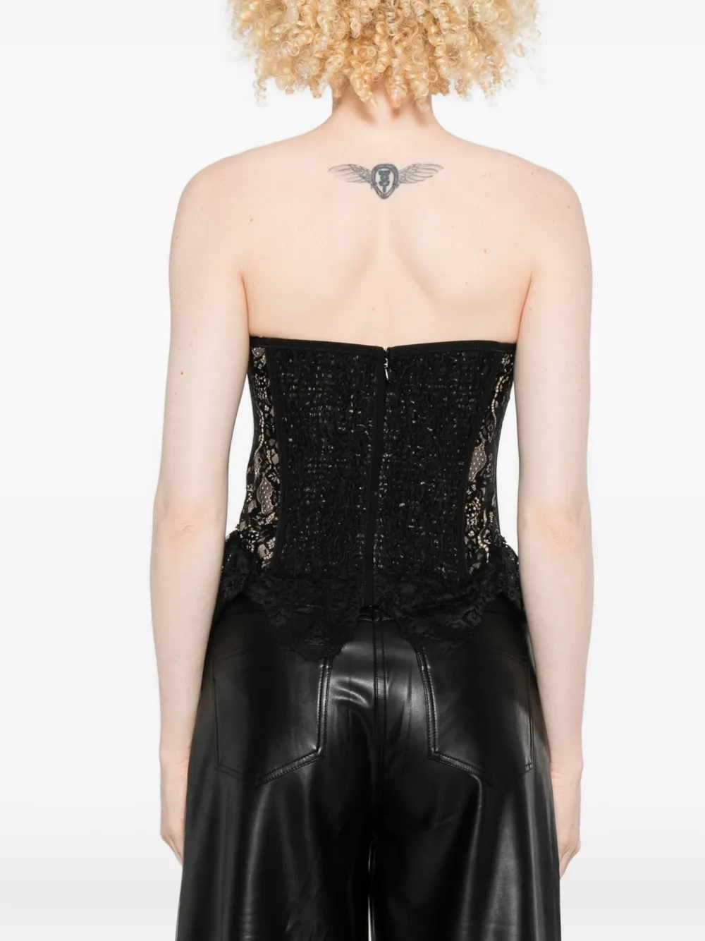 Giuseppe Di Morabito Sweetheart-neckline Corset Top In Black