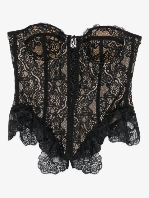 Giuseppe Di Morabito sweetheart-neckline corset top