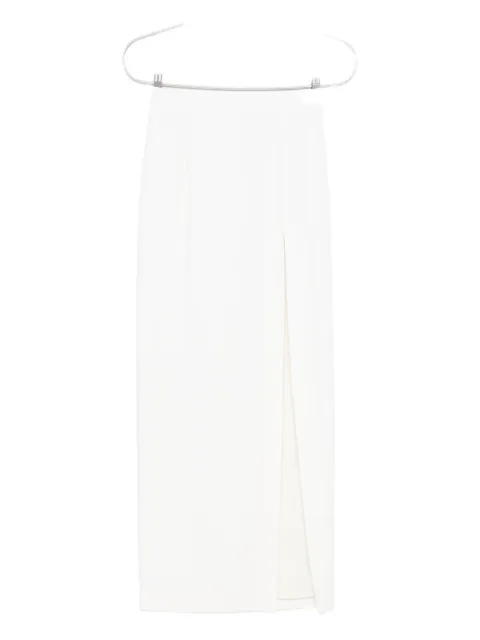 Alessandra Rich split-front midi skirt