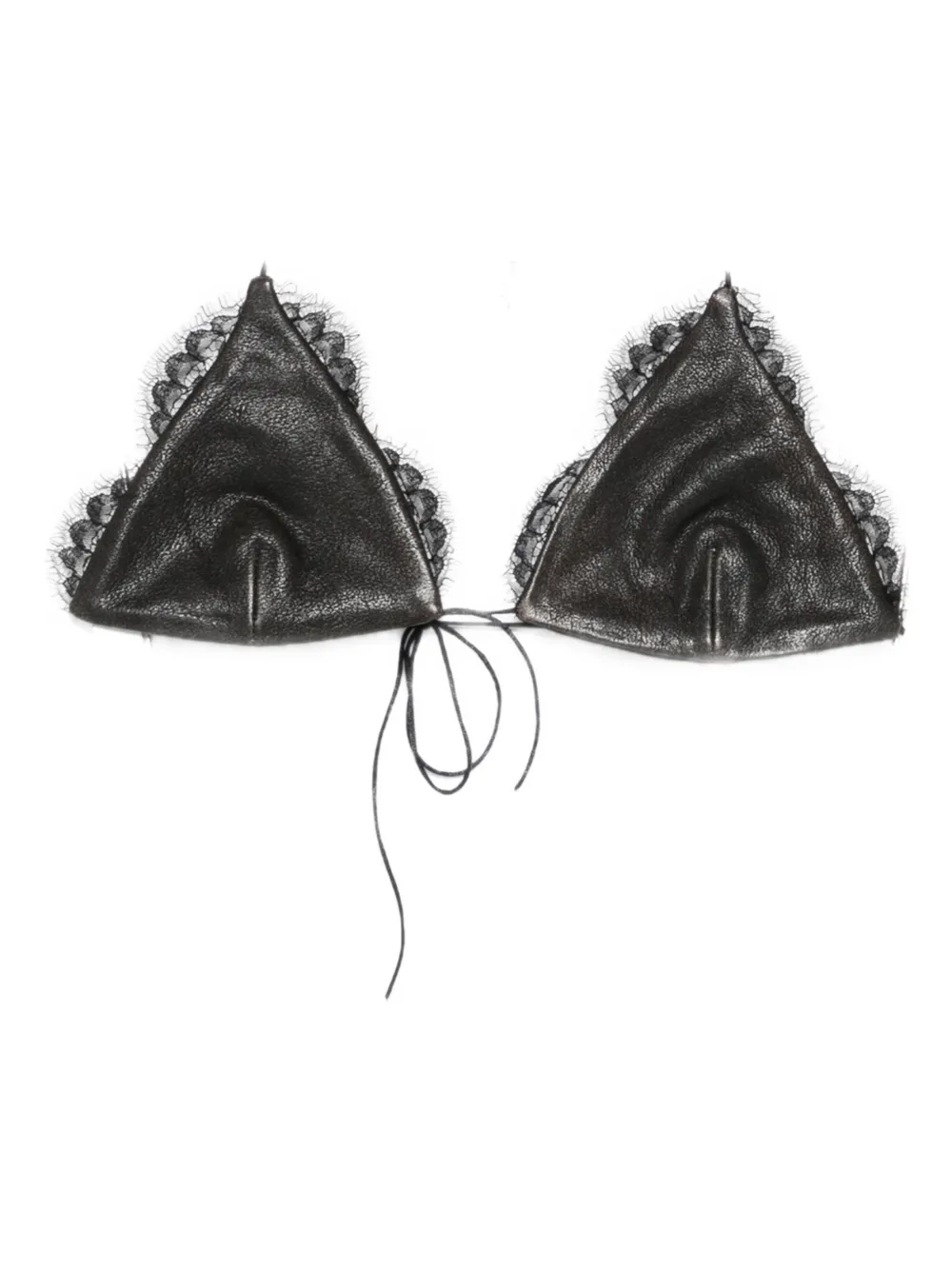 Alex Perry lace top - Marrone