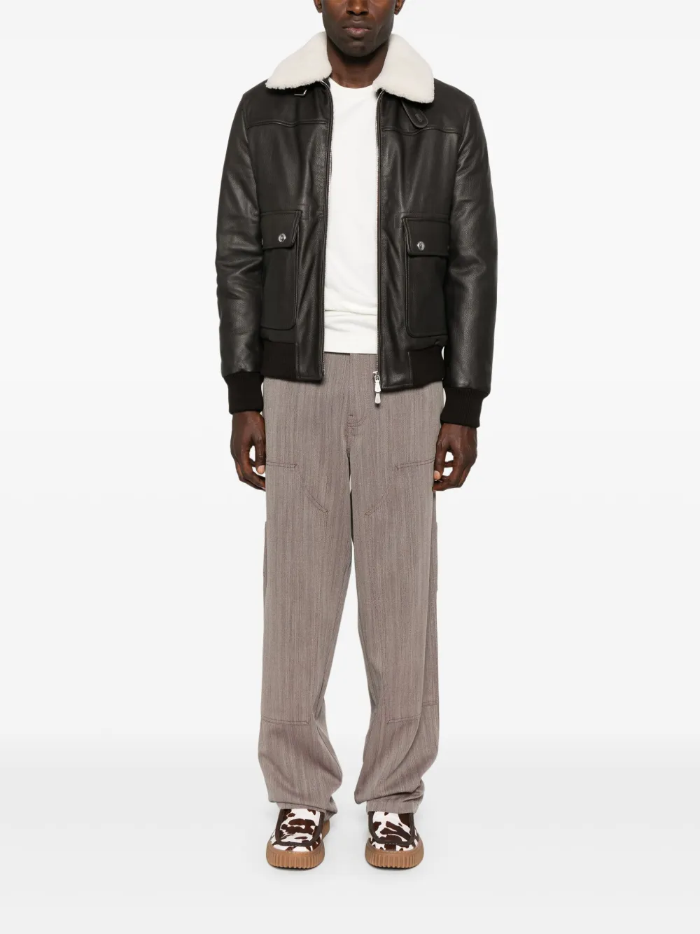Eleventy chamarra bomber de lana | Chamarras bomber | Image 2