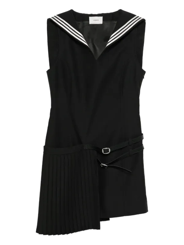 Coperni Pleated Uniform Dress