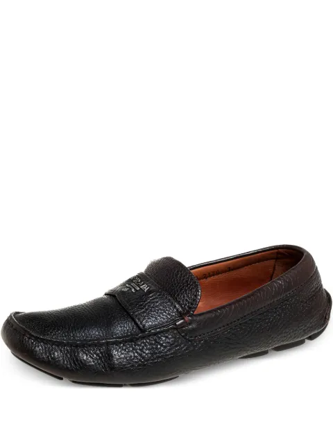 Prada Pre-Owned لوفر بحروف شعار الماركة