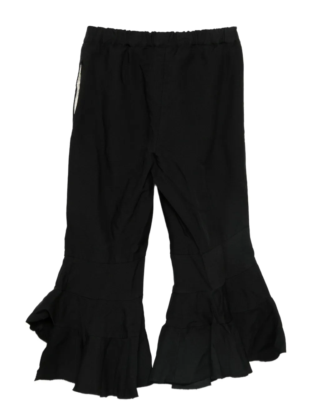 Comme Des Garçons Broek met ruches Zwart