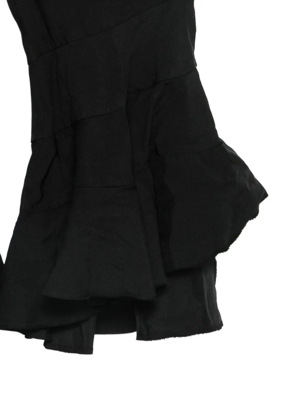 Comme Des Garçons Broek met ruches Zwart