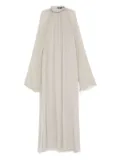 Amen pleated maxi dress - Grey