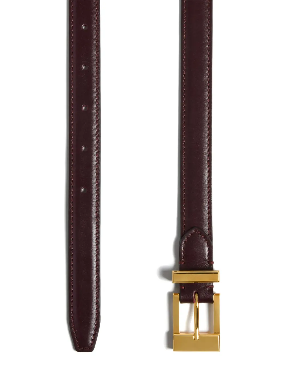 KHAITE leather buckle belt | Image 2