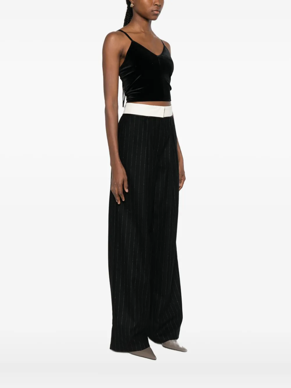 Forte Forte V-neck Tank Top In Black
