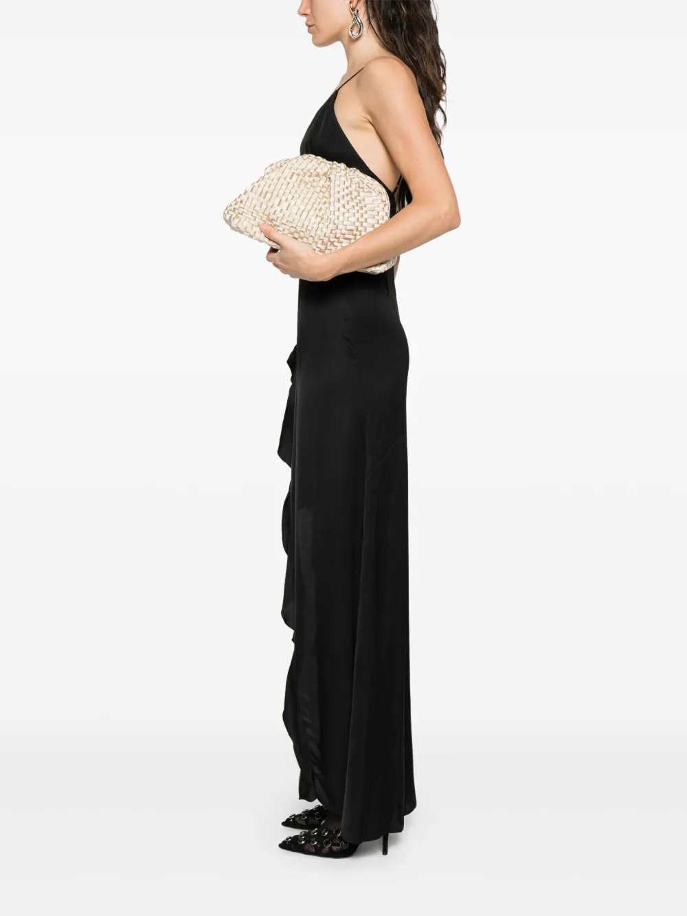 Maria La Rosa Game clutch - Beige