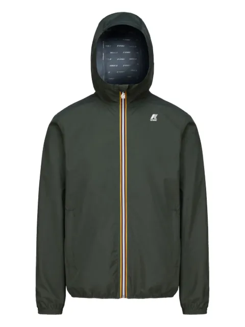 K-Way Jack hooded zip-front jacket