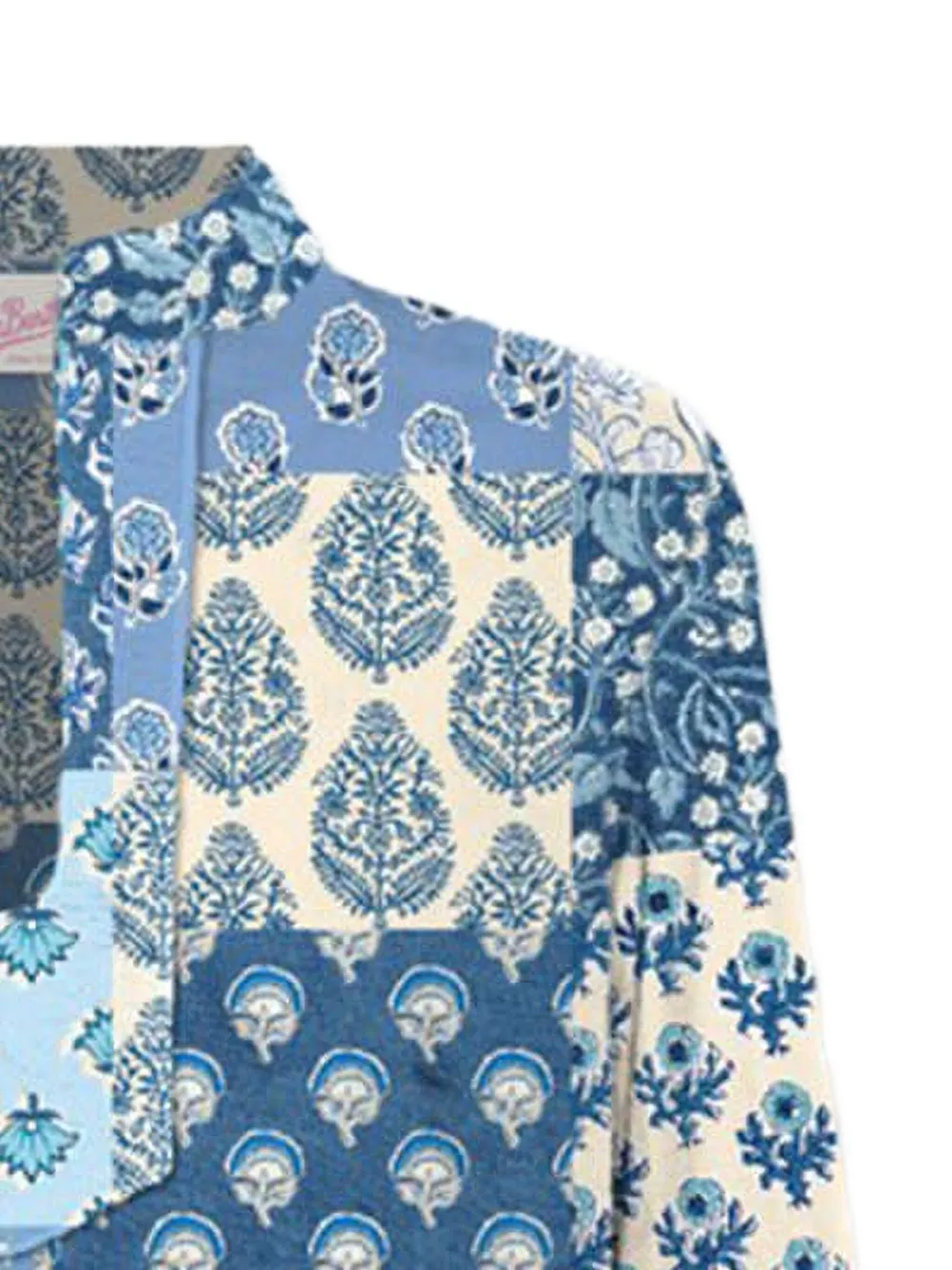 MC2 Saint Barth floral-print patchwork tunic top | Tunic Tops & Kaftans | Image 2