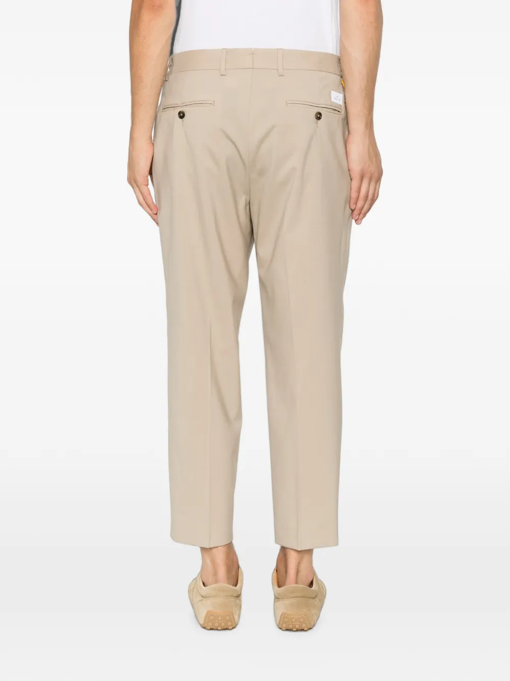 Manuel Ritz Broek met plooien Beige