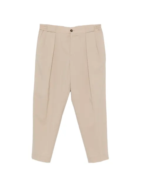 Manuel Ritz pleated-design trousers