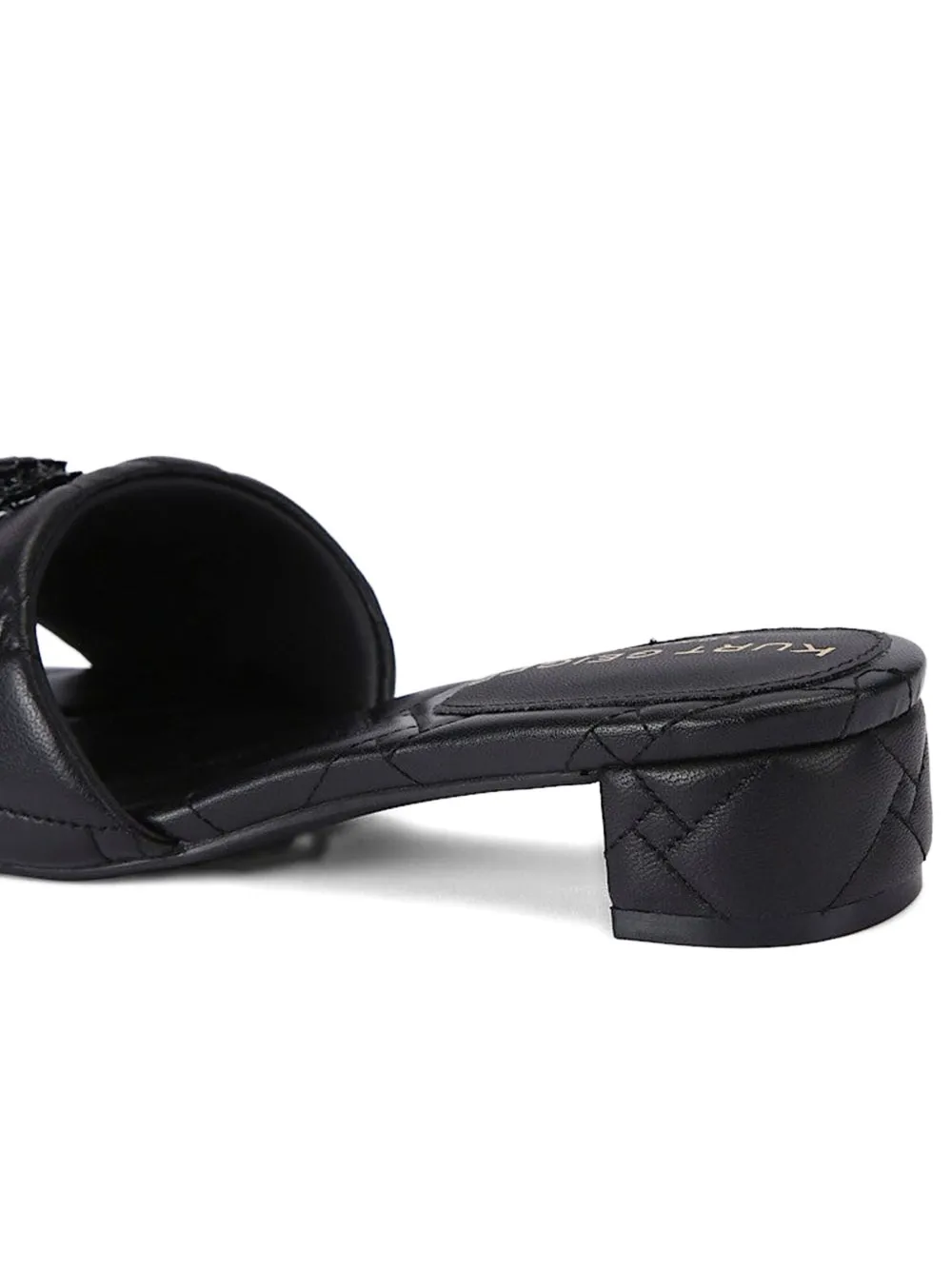Kurt Geiger London quilted embellished sandals | Heeled Sandals | Image 2