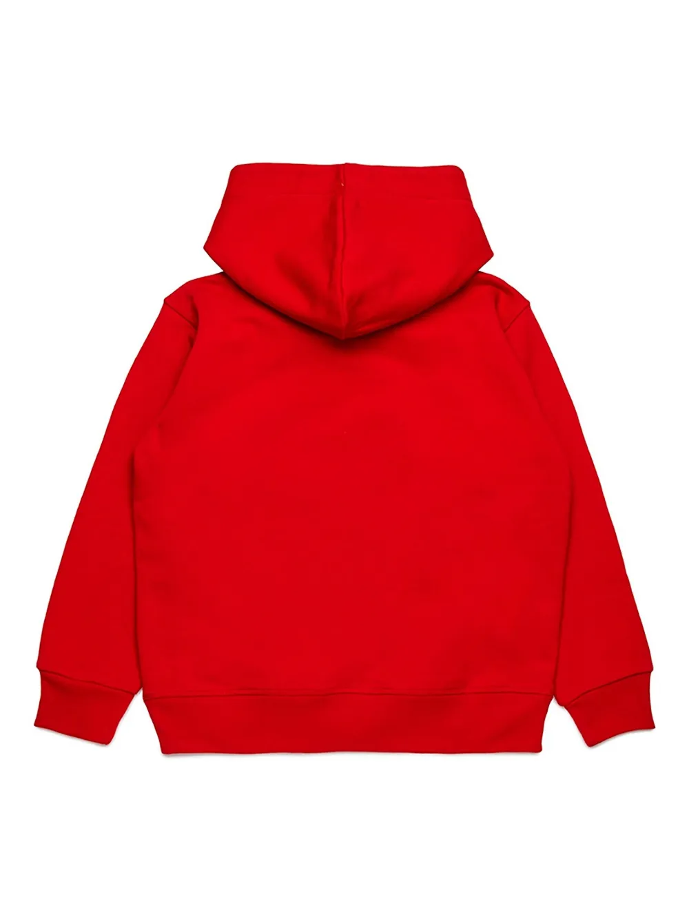DSQUARED2 KIDS Sweater met capuchon met grafische print Rood