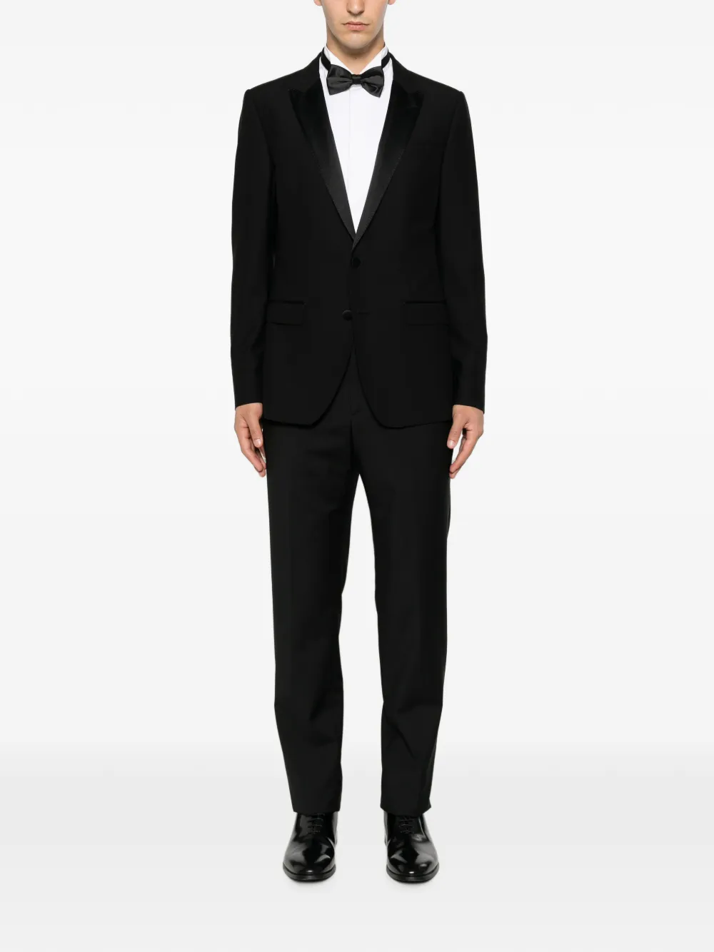 Tagliatore Broek met satijnen afwerking Zwart