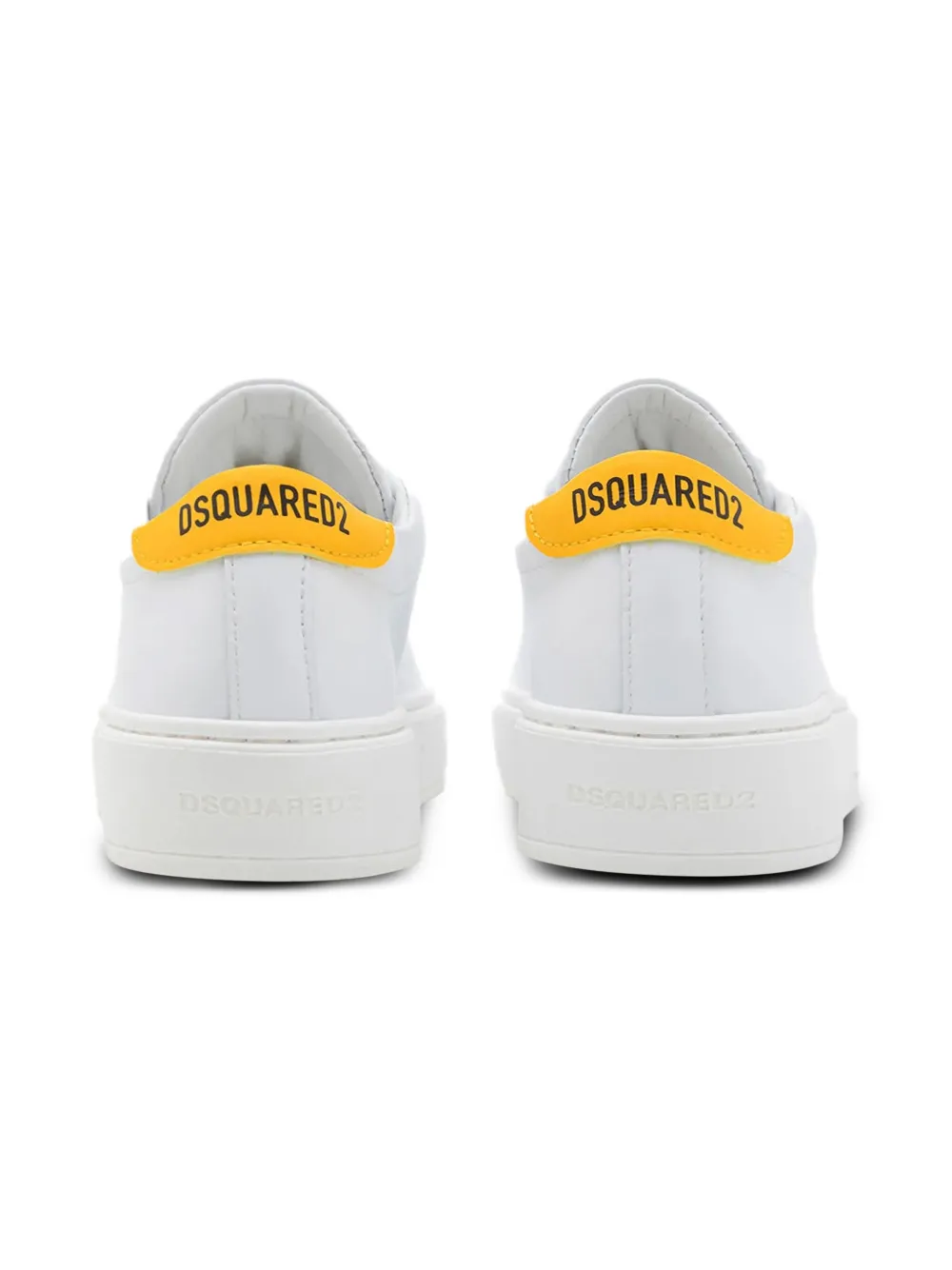 DSQUARED2 KIDS logo platform sneakers White