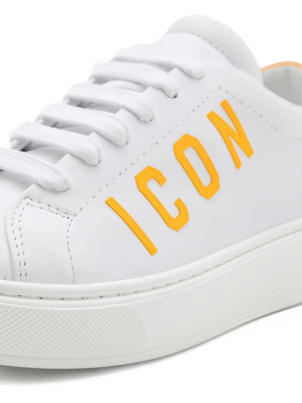 DSQUARED2 KIDS logo platform sneakers White