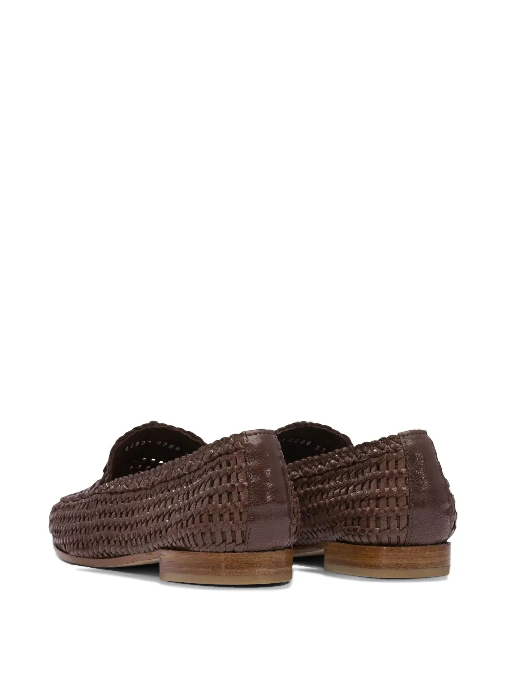 Toni Pons woven leather loafers Brown