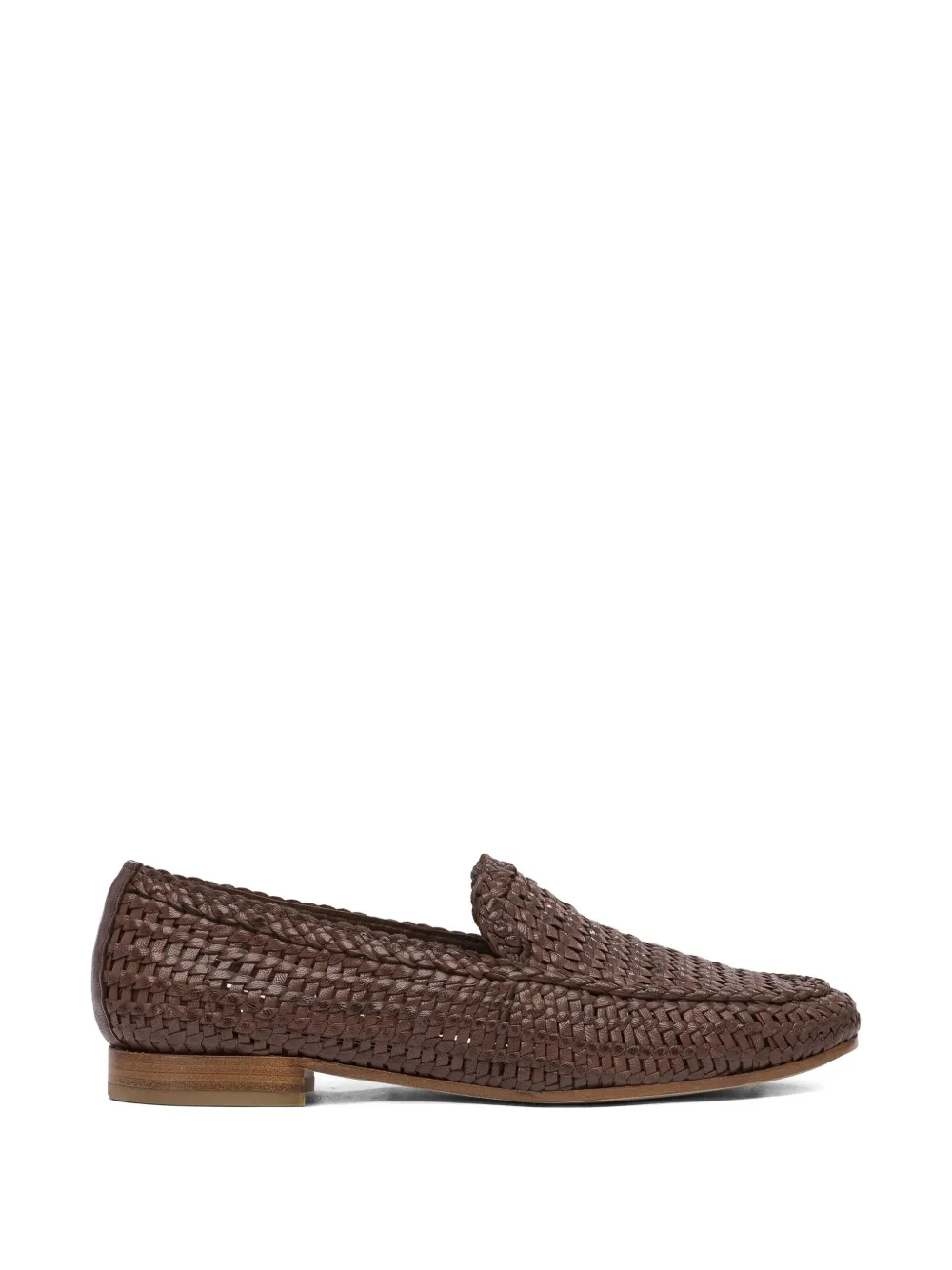 Toni Pons woven leather loafers Brown