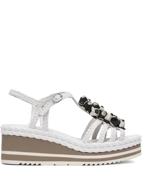 Toni Pons braided-detail wedge sandals