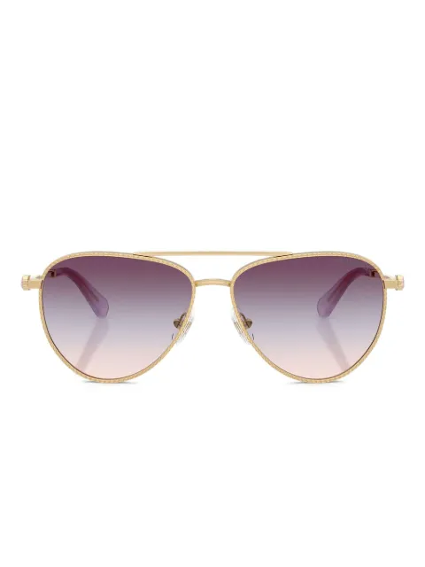 Swarovski Eyewear pilot-frame sunglasses