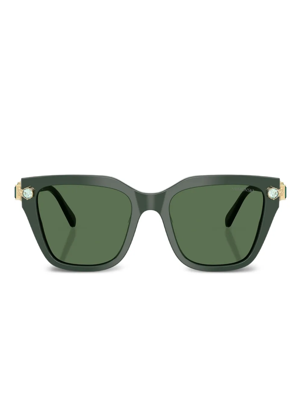 Swarovski Eyewear crystal-embellished square sunglasses · 53
