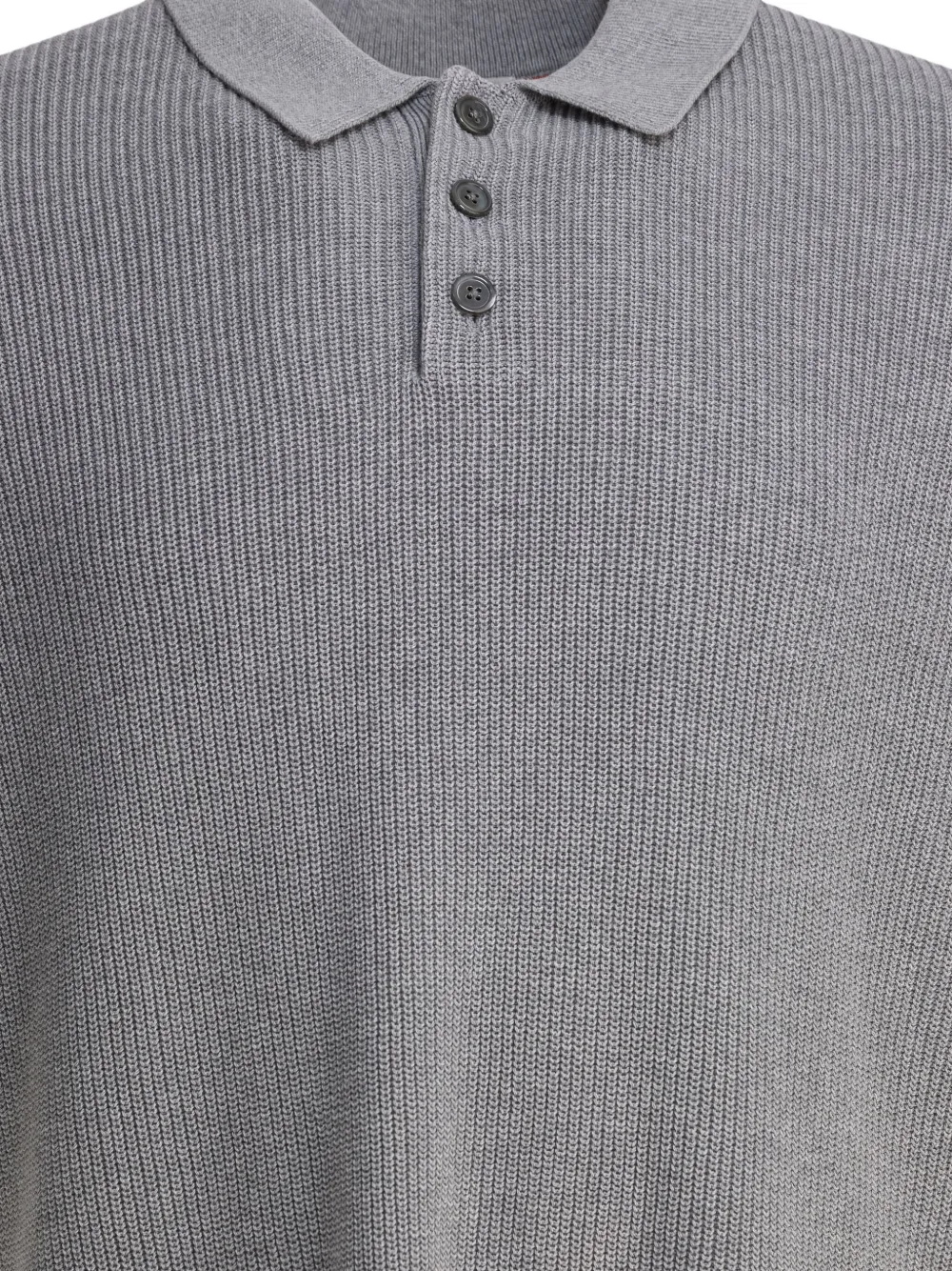 Alex Mill Grey Linen Polo Shirt In Gray