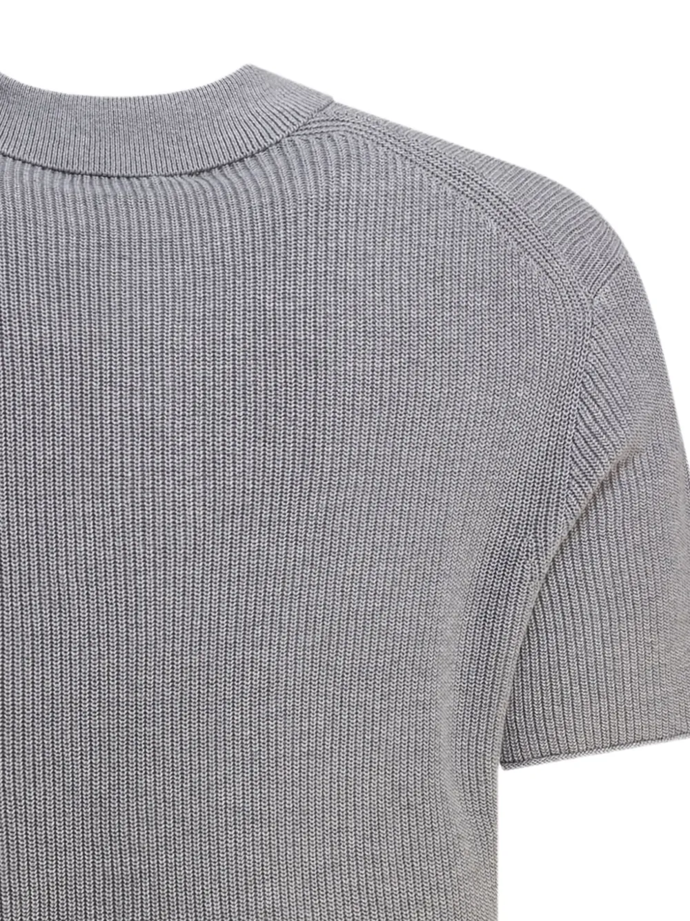 Alex Mill Grey Linen Polo Shirt In Gray