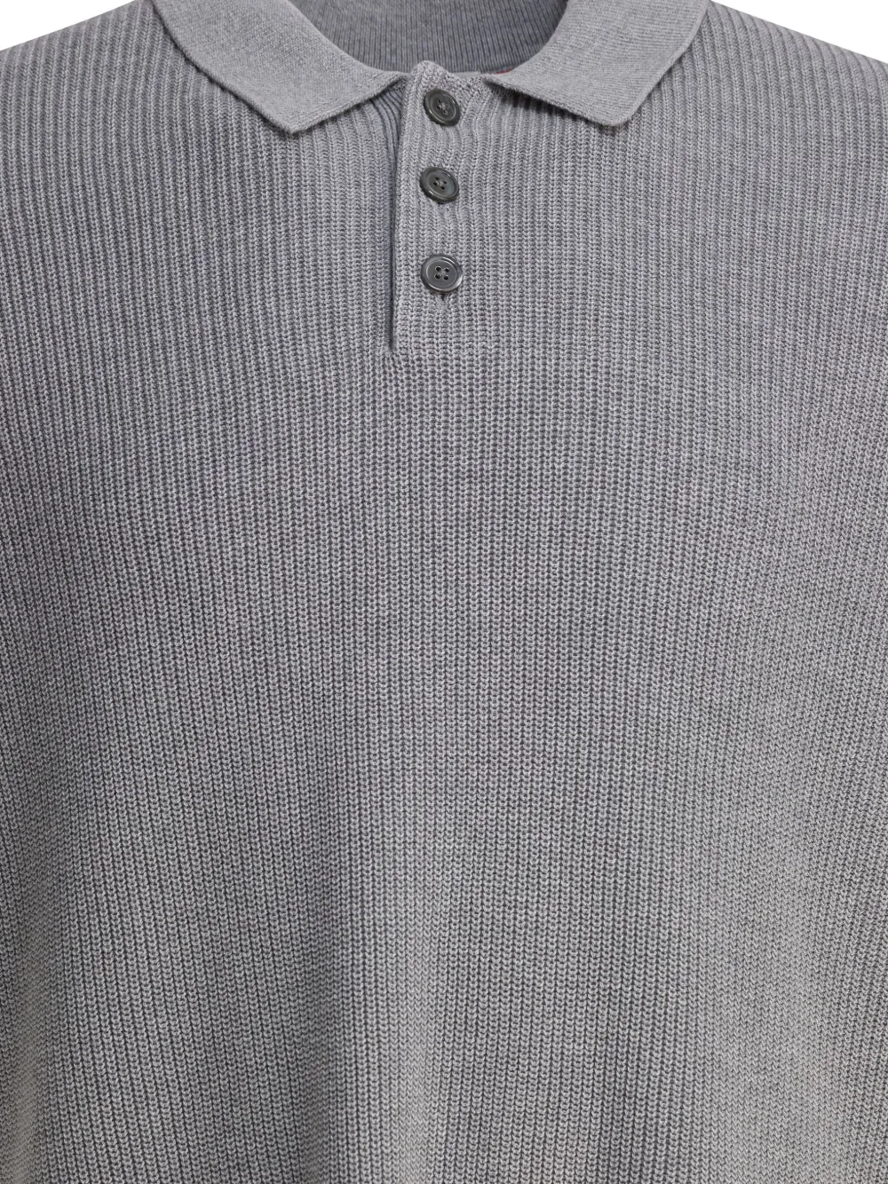 Alex Mill Grey Linen Polo Shirt In Gray