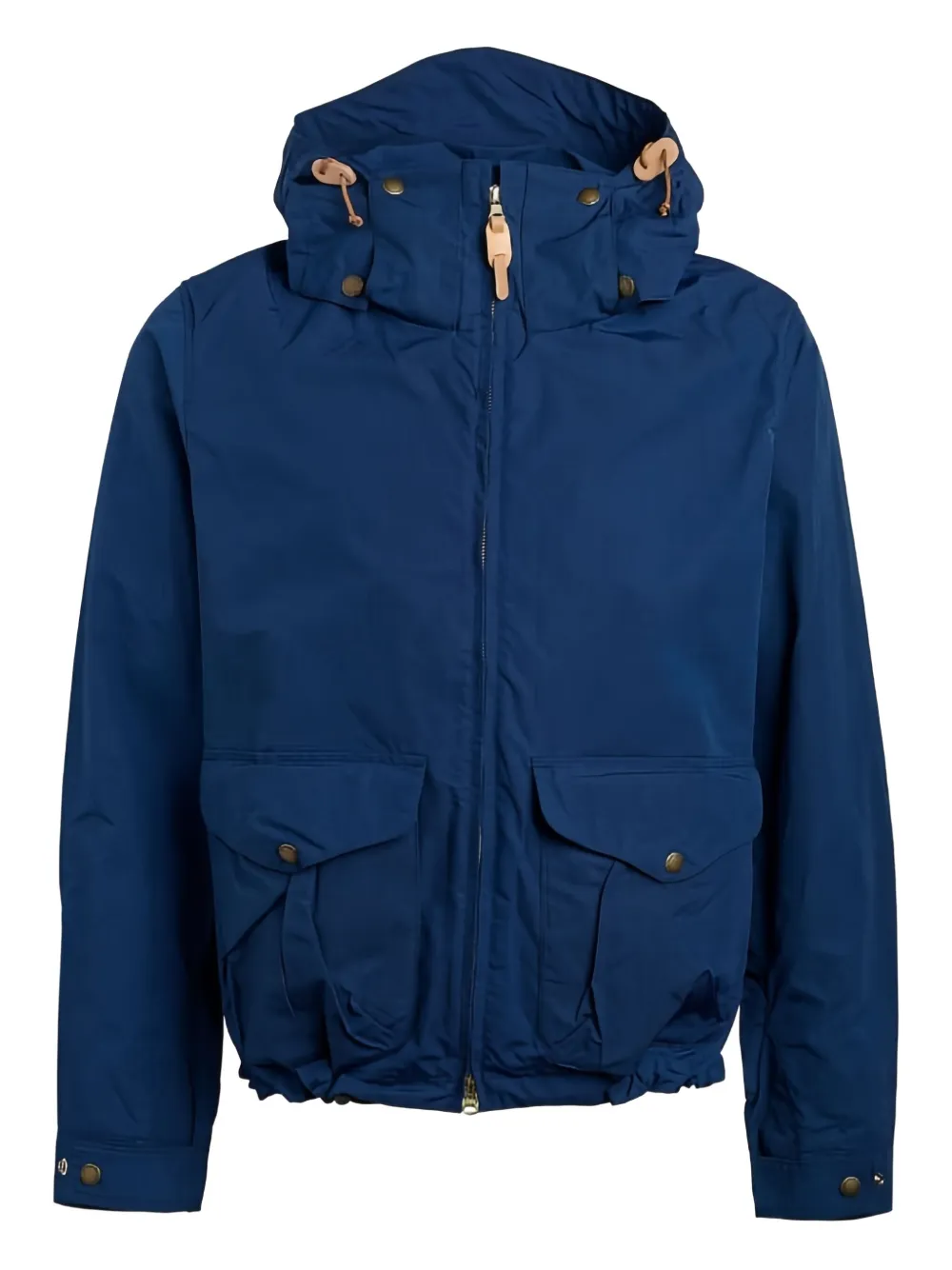Ceccarelli Jack met capuchon en trekkoord Blauw